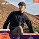 Columbia哥倫比亞戶(hù)外男子舒適運動(dòng)保暖柔軟抓絨衣休閑外套AE3039 010 黑色 L(180/100A)
