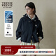 Teenie Weenie小熊女裝防潑水外套2025年秋季新款通勤寬松輕薄夾克 藏青色 M