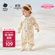 babycare寶寶連體衣純棉新生兒長(cháng)袖爬服哈衣滿(mǎn)月嬰兒衣服 獅子王國  80cm