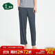 松山棉店小薄荷天絲睡衣男短袖冰絲家居服套裝春夏款長(cháng)褲-高級灰2XL