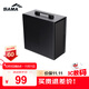 先馬（SAMA）平頭哥M2 Note黑色 臺式商務(wù)電腦迷你小主機箱 便攜提手/Type-C/支持MATX主板/多硬盤(pán)位/0.7mm五金