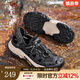 駱駝（CAMEL）夏季新款徒步?jīng)鲂洀椌徴鸢^防撞網(wǎng)孔透氣舒適休閑男鞋 G14M307700 黑色 41
