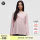 lululemon丨Relaxed-Fit 女士寬松剪裁船型領(lǐng)口長(cháng)袖 T 恤 LW3IOJS 朦朧粉 XS /4