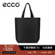 愛(ài)步（ECCO）單肩包 皮質(zhì)質(zhì)感大容量購物袋手提包 工坊系列9105802 黑色(具體顏色隨機發(fā)出）