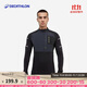 迪卡儂運動(dòng)上衣男秋冬防風(fēng)跑步訓練服健身速干t恤運動(dòng)服4274470