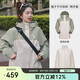 駱駝（CAMEL）北風(fēng)沖鋒衣三合一抓絨內膽女防風(fēng)防水登山服 A23CF00138FC   M