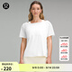 lululemon丨Tank-Top 女士假兩件短袖 T 恤 LW3IF4S 白色 XS /4