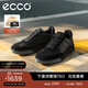 愛(ài)步（ECCO）休閑板鞋男 25年秋季新款簡(jiǎn)約拼色休閑鞋運動(dòng)男鞋 街頭球鞋539834 黑色53983451052 42