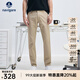 Navigare意大利小帆船男士休閑褲25春夏休閑簡(jiǎn)約風(fēng)長(cháng)褲棉質(zhì)親膚薄款錐形褲 古巴砂 34