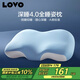 LOVO羅萊生活 枕頭枕芯記憶棉枕A類(lèi)側睡全面透氣護頸成人學(xué)生宿舍