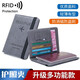 赫瓦達(dá)護(hù)照夾旅行證件收納包護(hù)照保護(hù)套防盜機(jī)票夾出國留學(xué)便攜護(hù)照錢包 護(hù)照收納包【RFID防盜】灰色