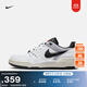耐克男子低幫復古運動(dòng)鞋冬季舒適學(xué)院風(fēng)NIKE FULL FORCE FB1362 101白/黑/青灰/帆白/黑/隊橙 42