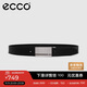 愛(ài)步（ECCO）男士金屬扣皮帶商務(wù)正裝時(shí)尚腰帶9105895黑色100l禮盒裝