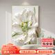 山水顏（SHANSHUIYAN）奶油風(fēng)客廳裝飾畫(huà)小清新花卉大幅玄關(guān)掛畫(huà)落地畫(huà)沙發(fā)背景墻壁掛畫(huà) A款 60*80cm/鋁合金邊框+油畫(huà)布