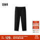 森馬（Semir）休閑褲男燈芯絨寬松錐形褲半松緊腰2025冬季長(cháng)褲簡(jiǎn)約109725127108