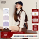 Teenie Weenie【趙露思同款】小熊女裝襯衫2025秋新款簡(jiǎn)約氣質(zhì)襯衣 紫色 S
