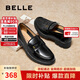 百麗舒適通勤樂(lè )福2025新休閑百搭女鞋B2561AA5 黑色 37