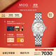 美度（MIDO）瑞士手表 貝倫賽麗系列 迷你小表盤 時尚優(yōu)雅 機(jī)械鋼帶女表