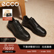愛(ài)步（ECCO）商務(wù)皮鞋 男士休閑皮鞋男鞋牛皮鞋子正裝鞋婚鞋 雅仕207124 黑色20712401001 41