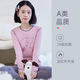 伊棠朵少女秋衣秋褲套裝初中生青少年學(xué)生蓄熱保暖大童內衣高中生打底衫 3811夢(mèng)幻粉【雙面磨毛 250克速暖】 M 【適合80-100斤】