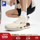 FILA 斐樂(lè )官方男鞋運動(dòng)鞋性能網(wǎng)球鞋2024夏新款火力鞋運動(dòng)綜訓鞋 泡沫白-WG 42