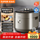 蘇泊爾（SUPOR）快排100系列電壓力鍋5L 112kpa 鮮呼吸IH加熱 2200W精鋼球釜4-6人家用 SY-50FH79Q雙膽高壓鍋
