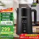 格來(lái)德（Grelide）燒水壺保溫316L不銹鋼電熱水壺恒溫電水壺家用大容量熱水壺多段調溫煮水壺D2217E黑色