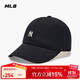 MLB棒球帽子秋夏時(shí)尚小LOGO軟頂鴨舌帽休閑送禮3ACPB045N-50BKS