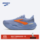 布魯克斯（BROOKS）男子緩震跑鞋Glycerin max超級甘油 鄉村藍/冬季藍/桔紅 44 