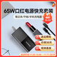 聯(lián)想Thinkplus 65W氮化鎵口紅電源Type-C充電器X13/T14/nano/X1 Carbon適配器 【65W直插款】含1.5米線(xiàn) 氮化鎵口紅電源套裝