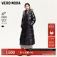 VEROMODA鵝絨服羽絨服冬新款90白鵝絨長(cháng)款大毛領(lǐng)3412018 黑色 165/84A/M