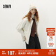 森馬（Semir）森柔牛仔|牛仔外套女中長(zhǎng)款燈芯絨翻領(lǐng)秋季落肩寬松103524109001