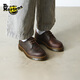 馬丁博士（Dr.Martens）1461春新款爆款男女美拉德瘋馬皮皮鞋單鞋 深棕色 36