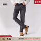 Levi's李維斯暖絨系列男士502錐型美式復古vintage休閑牛仔長(cháng)褲 黑色 31 (32)