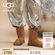 UGG冬季女士休閑舒適平底圓頭保暖純色經(jīng)典時(shí)尚短靴雪地靴1016223 CHE | 栗色 40