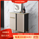 靜世居輕奢餐邊柜現代簡(jiǎn)約邊柜客廳靠墻玄關(guān)柜廚房碗柜陽(yáng)臺儲物置物鞋柜 送貨上樓（超強收納） 長(cháng)80深35高95（穩固耐用）