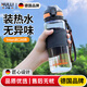 戶璃德國(guó)2025新款男生運(yùn)動(dòng)水杯學(xué)生上學(xué)專用大容量塑料杯子初中生健身 橙點(diǎn)黑700ML【進(jìn)口tritan材質(zhì)】