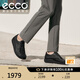 愛(ài)步（ECCO）樂(lè )福鞋男 25年秋季新款時(shí)尚袋鼠鞋男女同款牛皮休閑鞋增高 552504 黑色55250490000 41