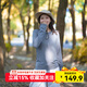 灰殼美利奴羊毛速干衣女美麗諾圓領(lǐng)長(cháng)袖T恤春秋戶(hù)外登山徒步 經(jīng)典朋克灰 【180gsm-17.5μm】 M(165)【推薦100-120斤】