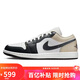 耐克NIKE男子休閑鞋喬丹AJ1 JORDAN 1運動(dòng)鞋 553558-153米黑43