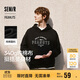 森馬（Semir）史努比系列連帽衛衣男復古學(xué)院印花情侶裝秋季寬松101524116201