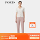 PORTS寶姿春季新品女裝溫柔風(fēng)單排扣針織開(kāi)衫ALP8K703RZE013 奶白色 S