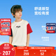 FILA【涼感功能】斐樂(lè )兒童童裝短袖2025年秋季男中大童T恤