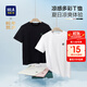 海瀾之家（HLA）短袖T恤男女情侶裝【蛇年發(fā)財(cái)】涼感短袖男夏季 漂白9T L 175/92A 推薦137~150斤