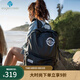 EAGLE CREEK美國逸客雙肩包女通勤百搭休閑防盜筆記本背包大容量書(shū)包男禮物 黑色