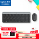 羅技（Logitech）時(shí)尚系列 MK470 鍵鼠套裝 無(wú)線(xiàn)鍵鼠套裝 超薄 全尺寸 星空灰 帶無(wú)線(xiàn)2.4G接收器