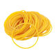 FANCYCHIC越南黃色橡皮筋高彈力耐用牛皮筋工業(yè)橡膠圈皮套綁菜皮筋 圓形5厘米50根