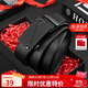 蔻一（Cnoles）男士皮帶時(shí)尚休閑商務(wù)磨砂自動(dòng)扣褲腰帶 生日實(shí)用禮物送男友老公  黑色