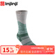injinji戶(hù)外長(cháng)筒五指襪女加厚coolmax專(zhuān)業(yè)馬拉松徒步登山速干襪子 高山-限定 XS/SM（35-40）