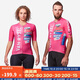 迪卡儂騎行服AG2R La Mondiale車(chē)隊復刻版短袖公路騎行衫-5503541